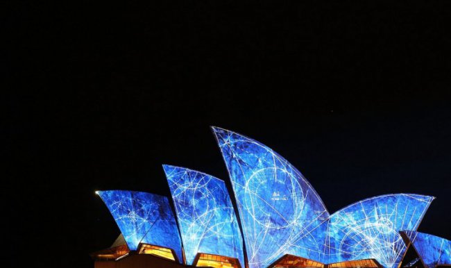 Фестиваль света в Сиднее