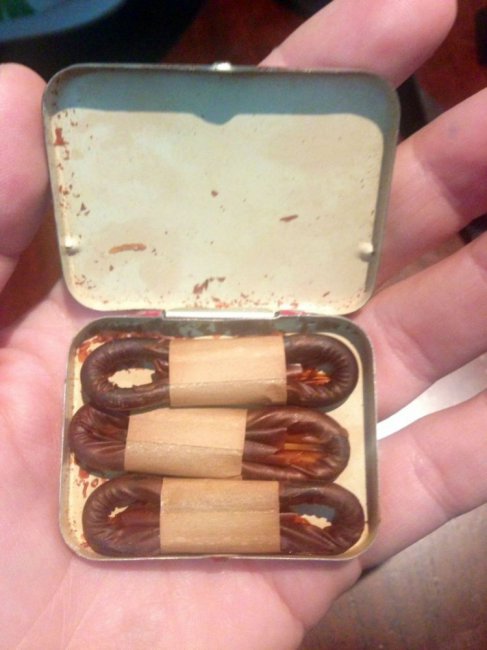 Коробка многоразовых презервативов 1940-го года