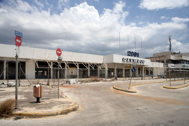Заброшенный международный аэропорт в Афинах