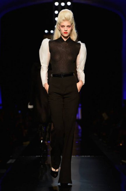 Неделя высокой моды в Париже: Jean Paul Gaultier осень 2014