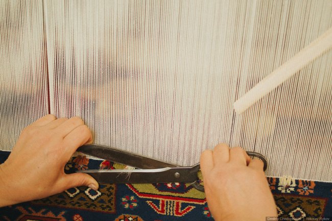 Как в Дагестане ткут ковры