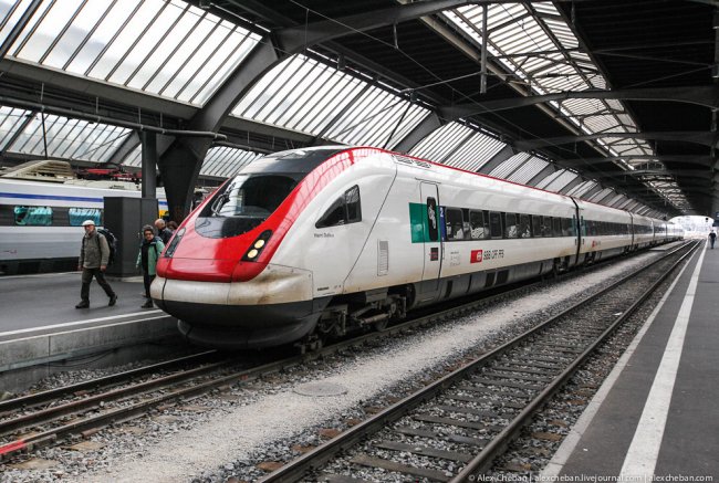 Самые красивые в мире железные дороги: Швейцария