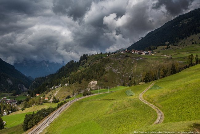 Самые красивые в мире железные дороги: Швейцария
