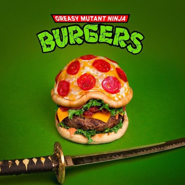 Оригинальные бургеры в проекте Fat & Furious Burger
