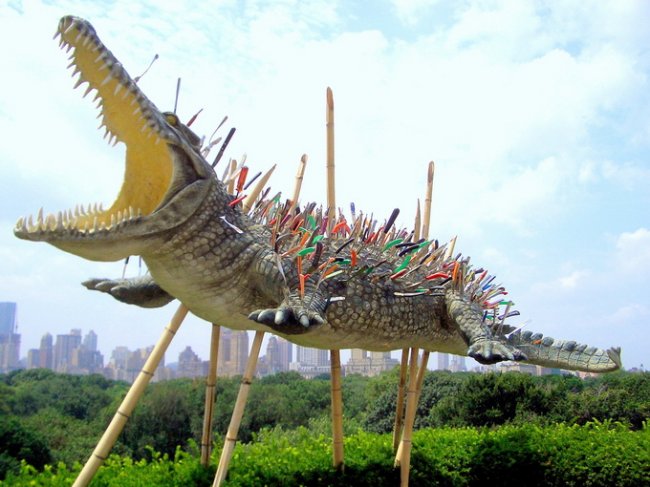 Современный художник Cai Guo-Qiang