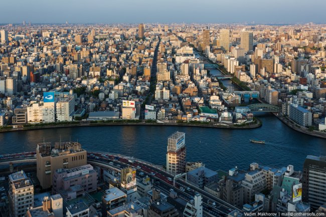 Токио и Осака с высоты