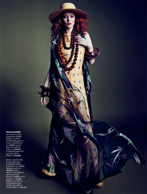 Карен Элсон в Vogue Thailand
