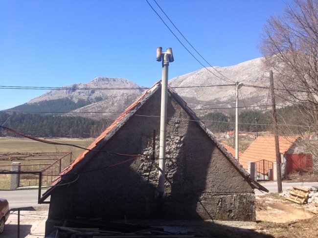 Как делают негушский пршут в Черногории