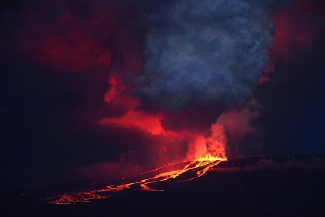 Извержения вулканов в 2015 году