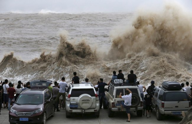 Тайфун Чан-хом в Китае