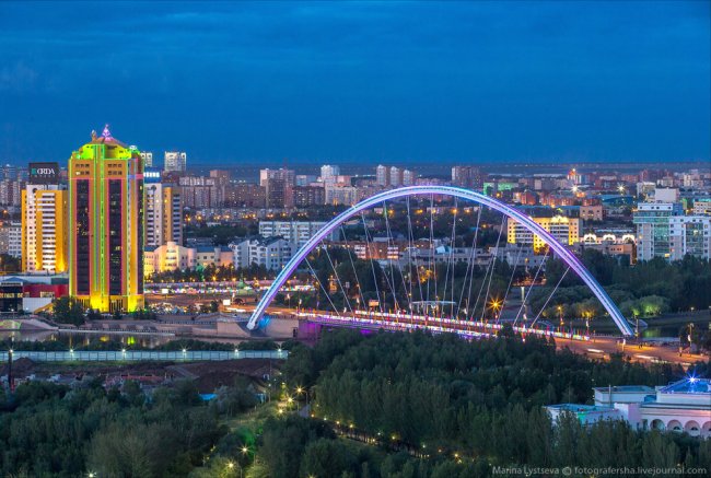 Вечерняя Астана