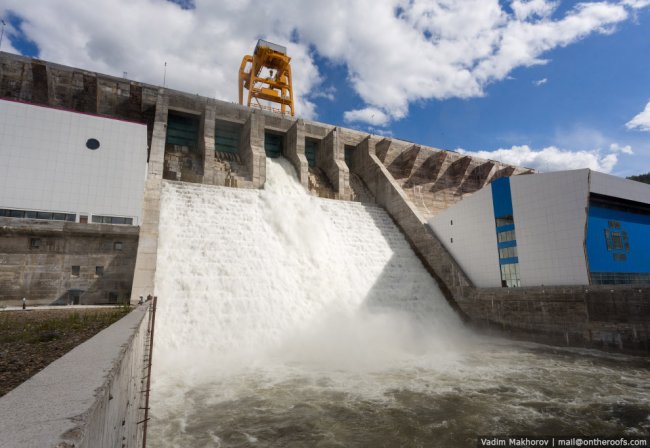 Водосброс Богучанская ГЭС