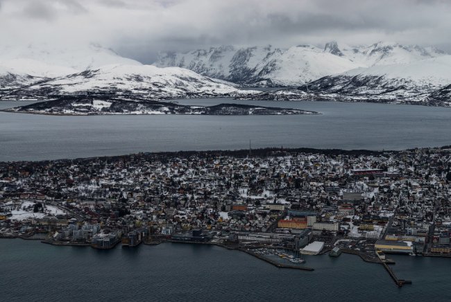 Самый северный город Норвегии