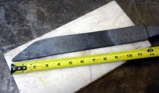 Фотоотчет по изготовлению ножа