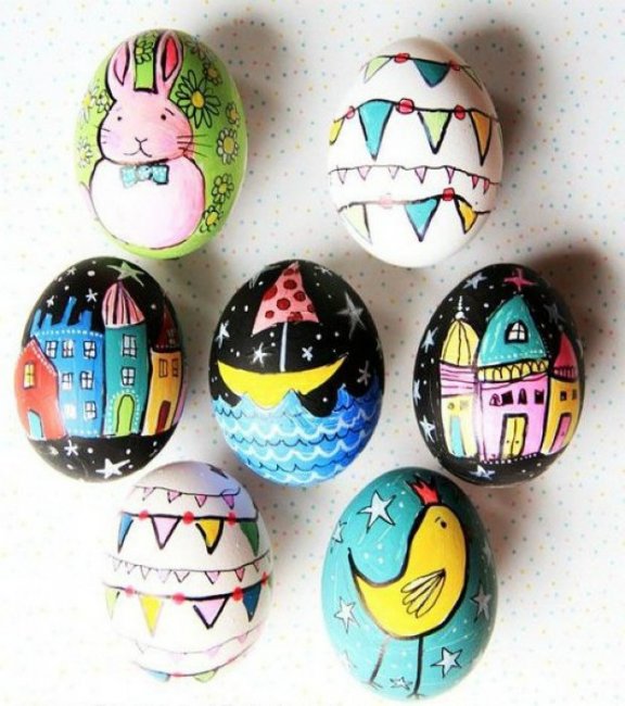 Примеры изумительного декора яиц к светлому празднику Пасхи