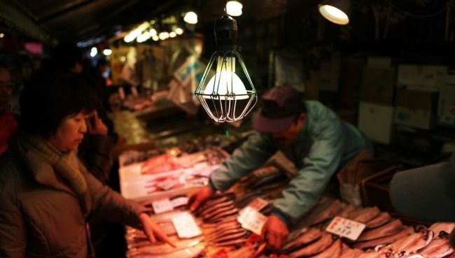 Самый большой рыбный рынок в мире