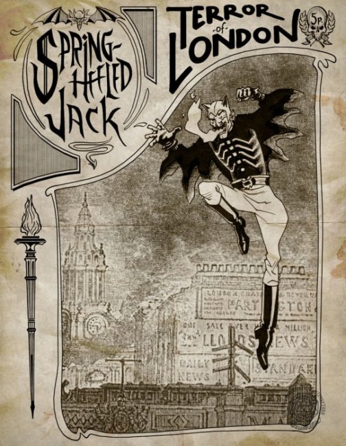 Джек-прыгун : ночной кошмар XIX века, который стал первым супергероем комиксов