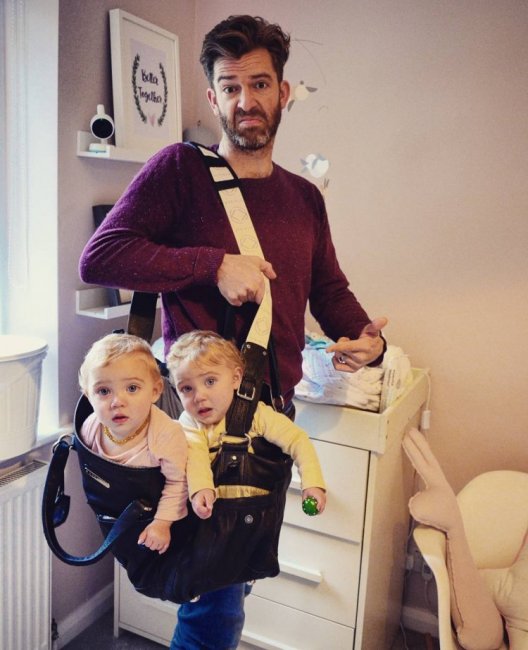 Веселый Instagram отца 4-х дочерей