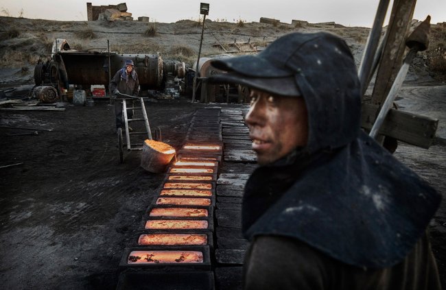 Подпольные сталелитейные заводы в Китае