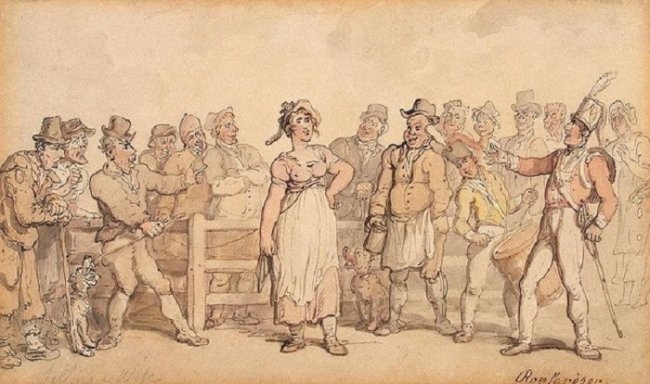 Как надоевших жен продавали: практика, популярная в Англии XVIII-XIX вв.