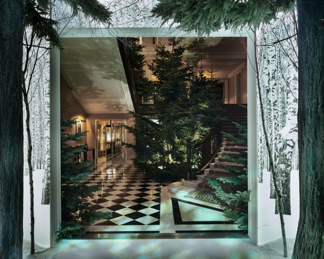 Дизайнеры Apple преобразили лондонский отель к Рождеству
