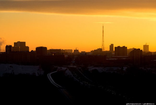 Зимний Новосибирск 2017