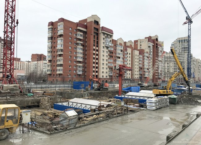 Ход строительства Петербургского метрополитена