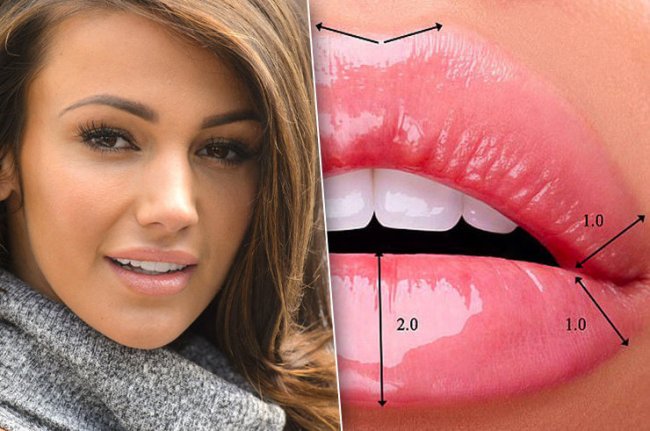 Как выглядят идеальные женские губы?
