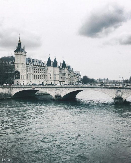 Красочные фотографии улиц Парижа