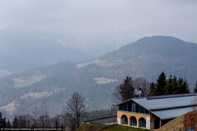 Путешествие к резиденции Гитлера в Альпах