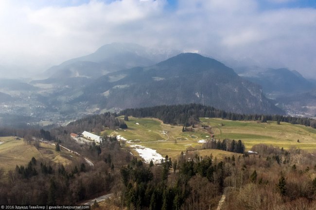 Путешествие к резиденции Гитлера в Альпах