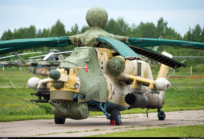 Новый вертолет Ми-28НЭ для Алжира