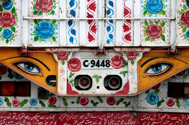 Грузовик, как искусство. Пакистан