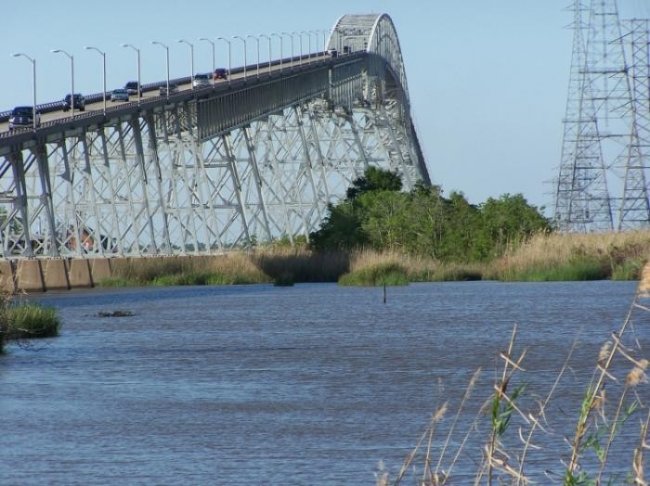 Крутой мост в Техасе (13 фото)