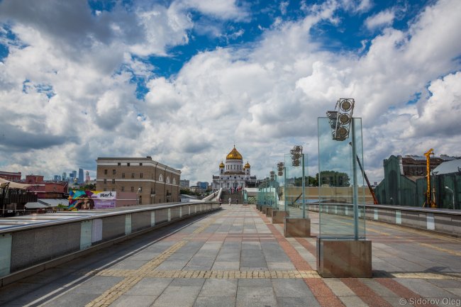 Открытие Якиманской набережной после благоустройства