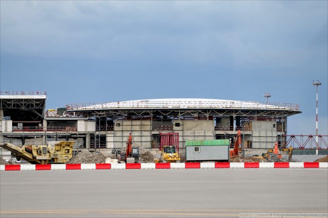 Как сейчас выглядит новый терминал в Шереметьево