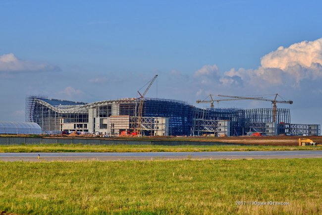 Новый терминал аэропорта Симферополь. Взгляд изнутри