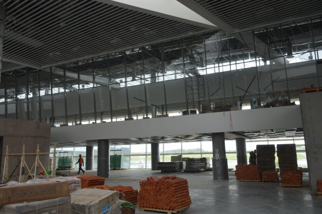 Строительство нового терминала международного аэропорта "Пермь"