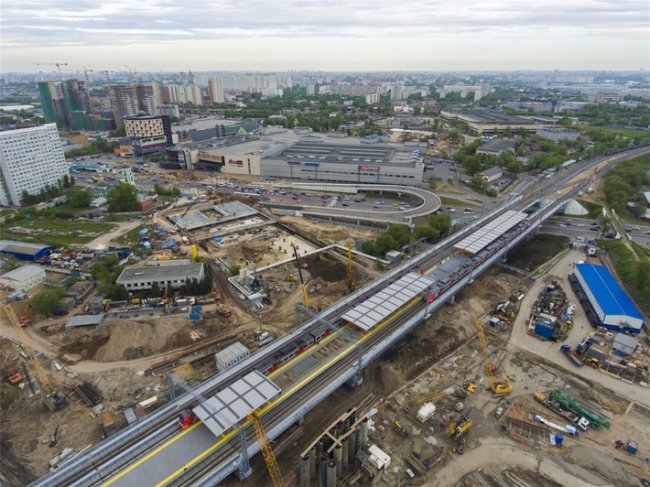 Строительство станции метро Нижегородская улица в Москве