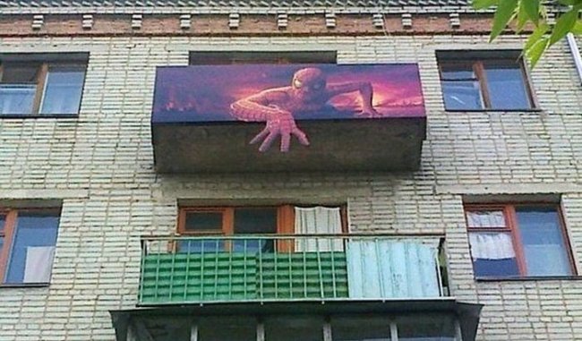 Российские балконы (30 фото)