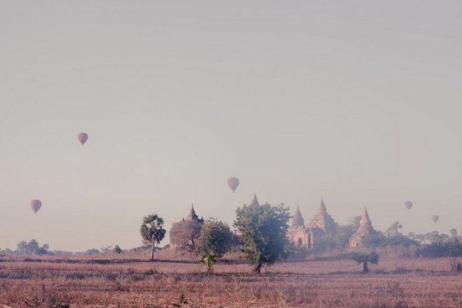 Меняющиеся пейзажи древней столицы Мьянмы