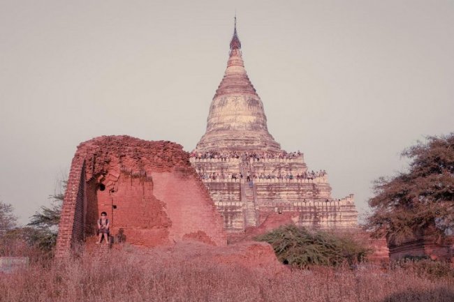 Меняющиеся пейзажи древней столицы Мьянмы