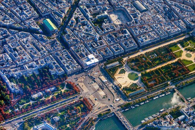 Париж с высоты