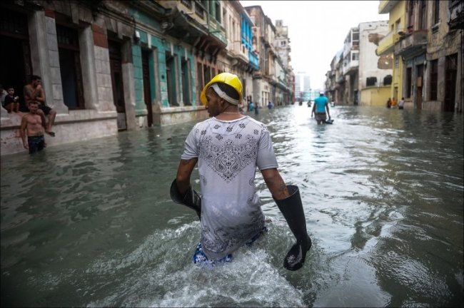 Гавана после урагана «Ирма»