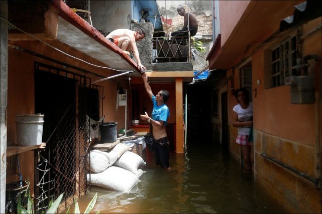 Гавана после урагана «Ирма»