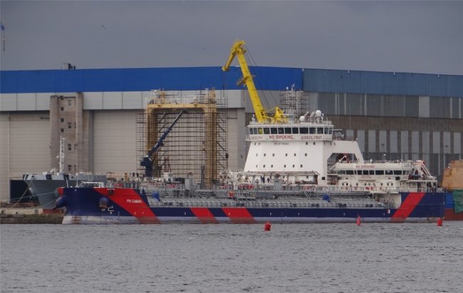 Строительство морского танкера Академик Пашин