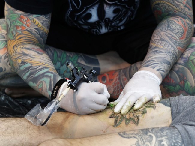Фестиваль татуировок в столице Великобритании