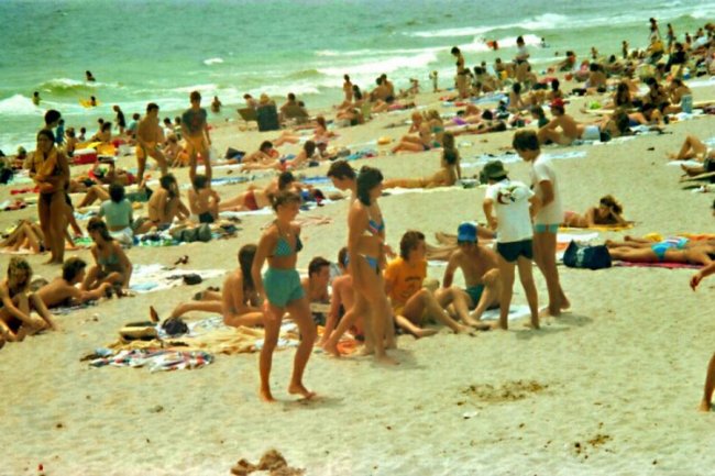 Пляжи Флориды в начале 1980-х годов