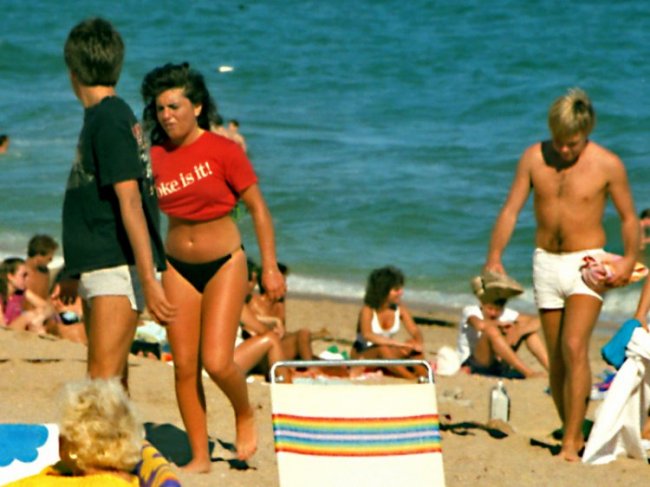 Пляжи Флориды в начале 1980-х годов