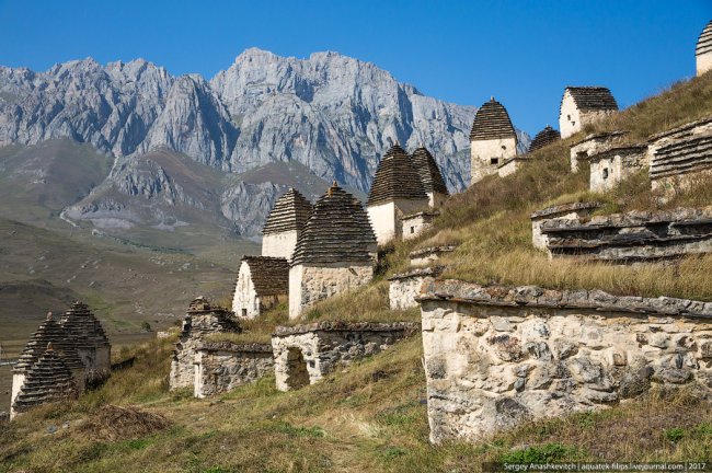 Мертвый город в Осетии
